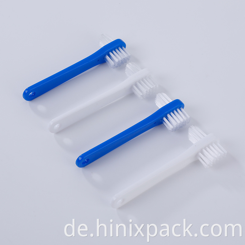 Dental Lab Plastik OEM Bunte Doppelkopf Hartes Nylon Borstenborsture Pinsel